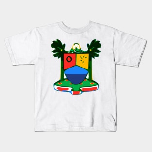 Lagos Nigeria Flag Decal Kids T-Shirt